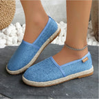 Corsa | Scarpe Ortopedici Espadrillas Estive Traspiranti Blu