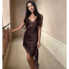 Daphne | Abito Sottoveste Donna con Pizzo
