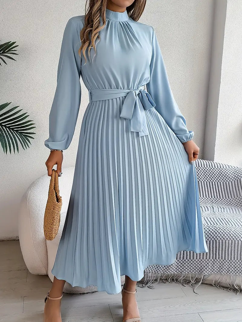 Delia | Abito Donna Lungo da Cerimonia Azzurro
