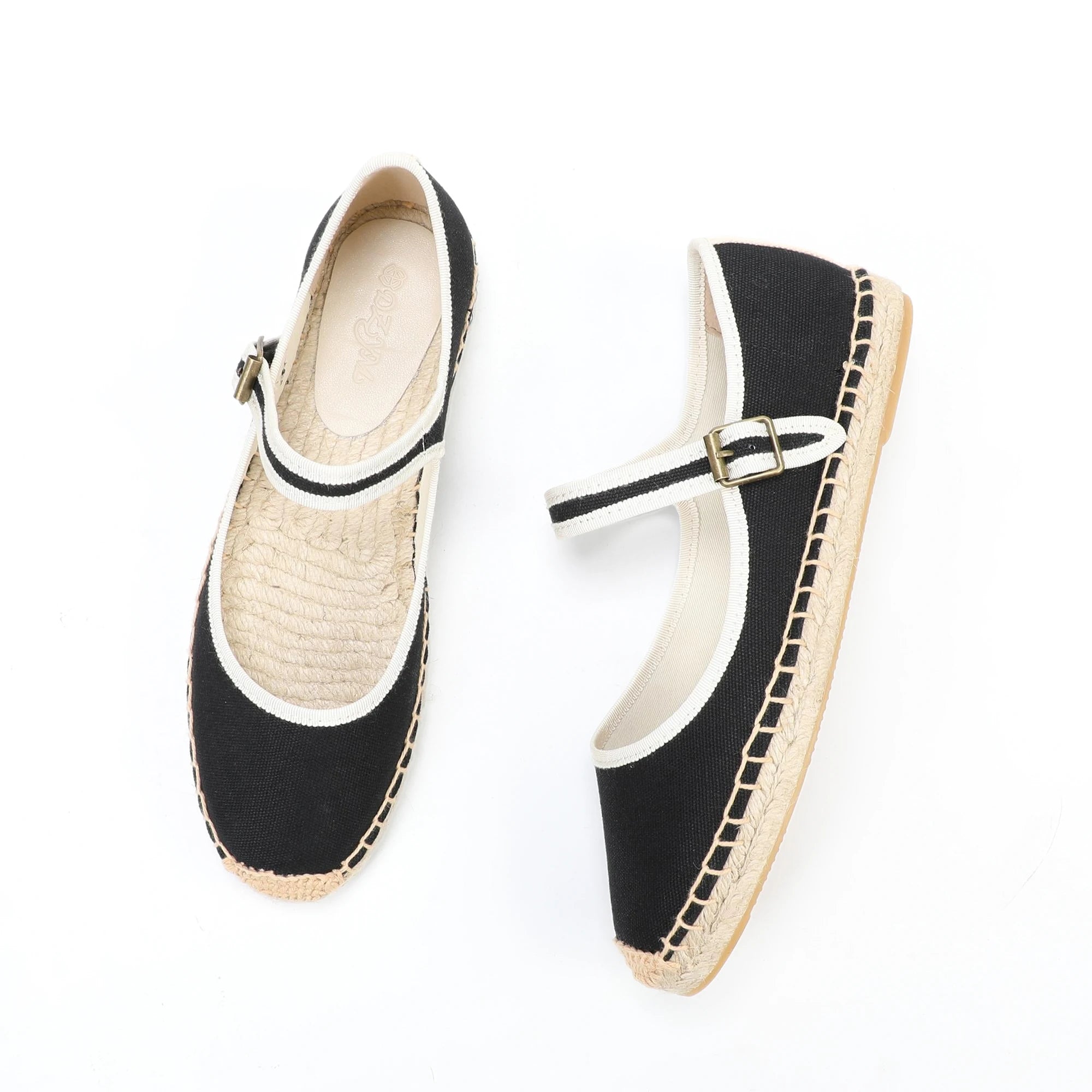 Eclara | Scarpe Basse Espadrillas Nero