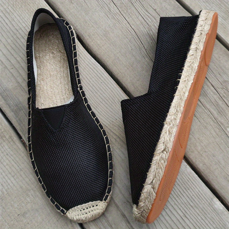 Elena | Donna Espadrillas Slip-On Piatta Tomaia Tessuta 4