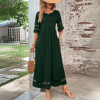 Women's Flattering Maxi Dress for Evening Events