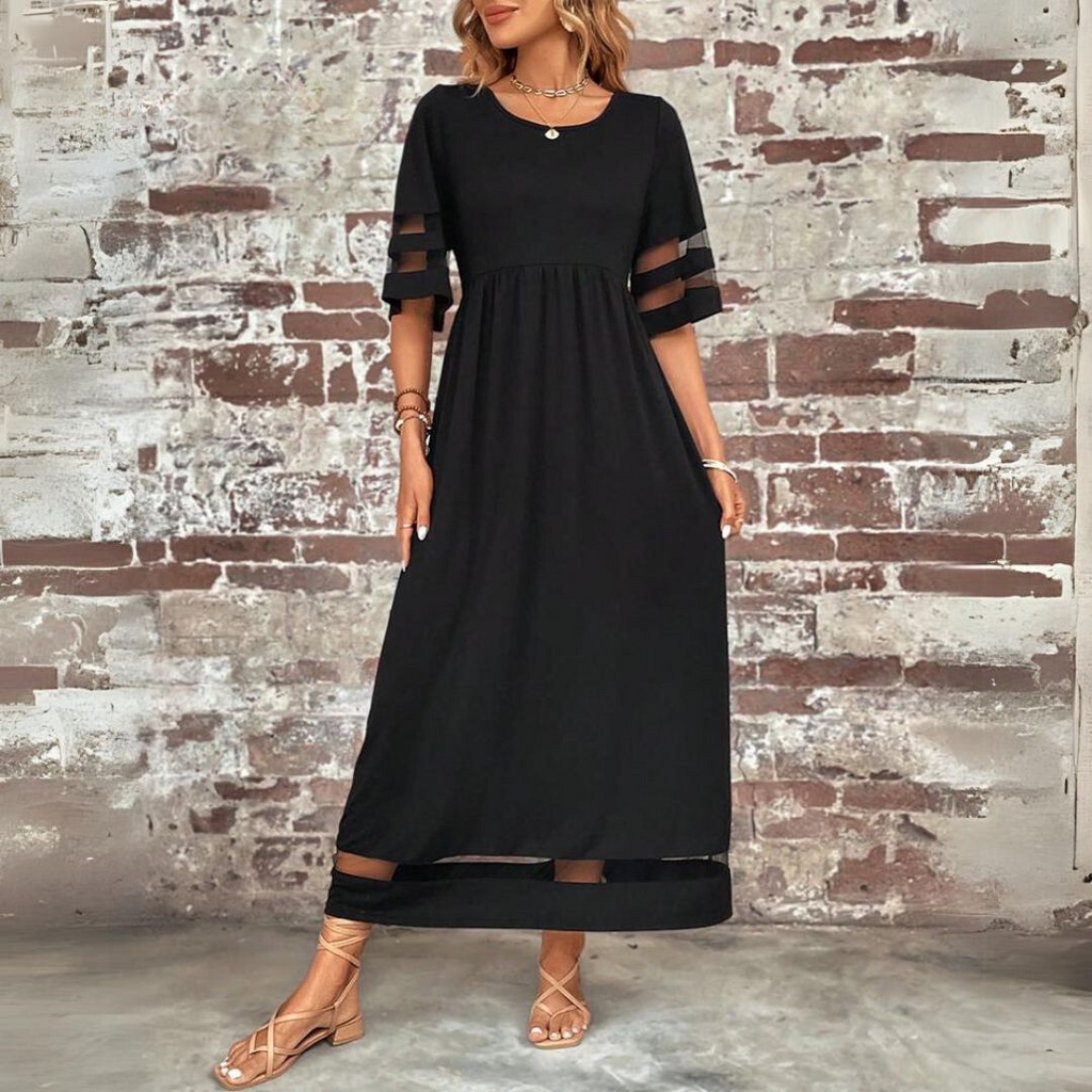 Women's Flattering Maxi Dress for Evening Events