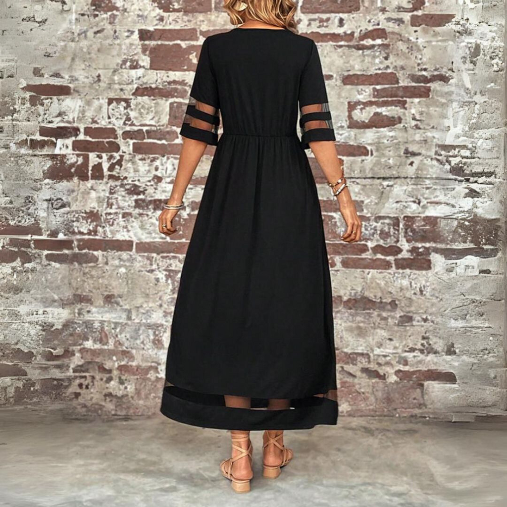 Women's Flattering Maxi Dress for Evening Events