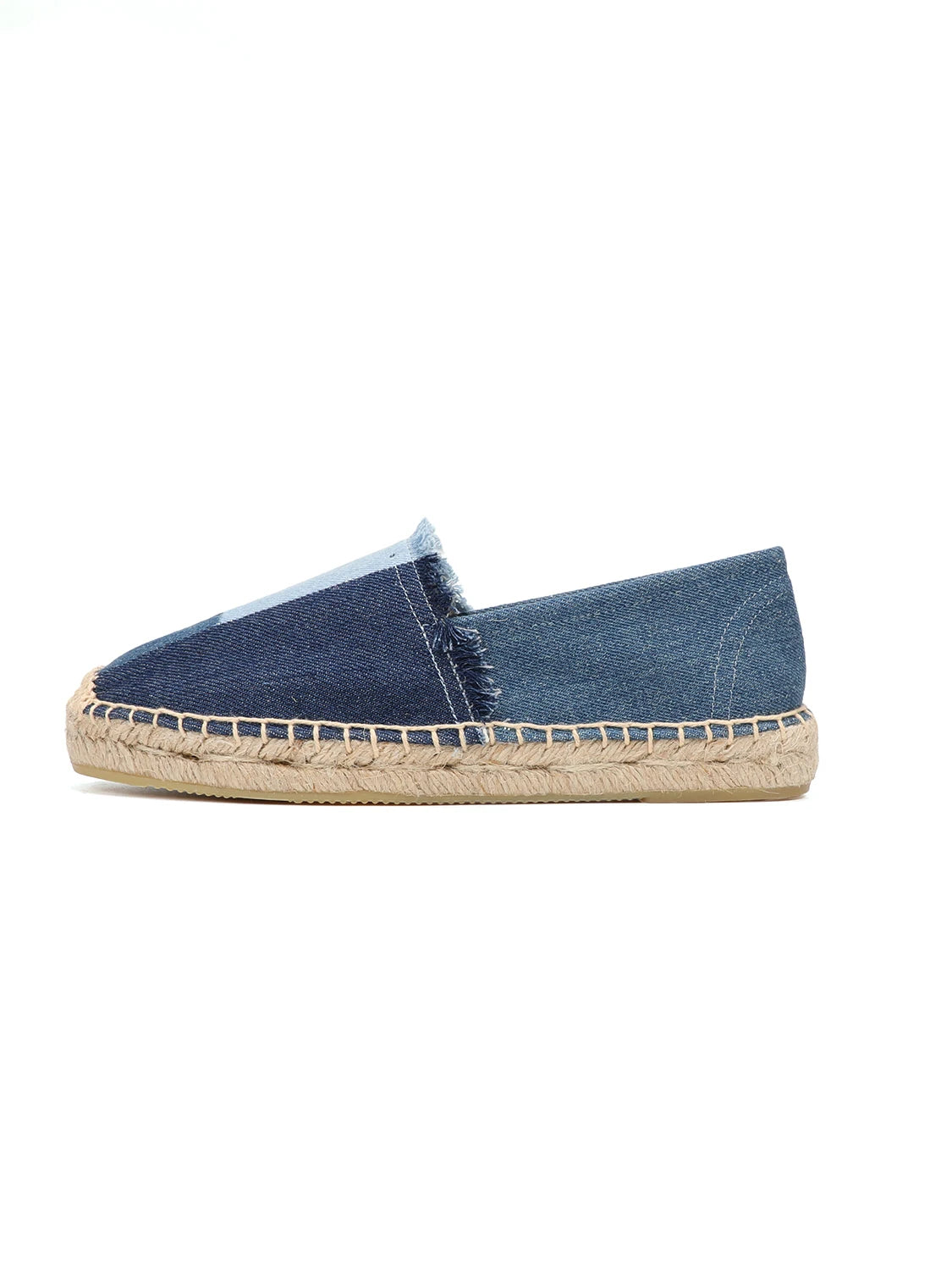 Espir | Scarpe Denim Piattaforma Patchwork Espadrillas