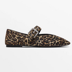 Felicity | Scarpe Basse con Design a Motivo Leopardo-a