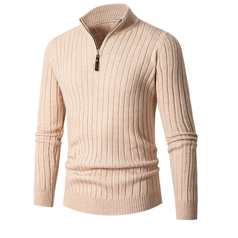 Felpa Zip-Up per Uomini | Zendor Albicocca