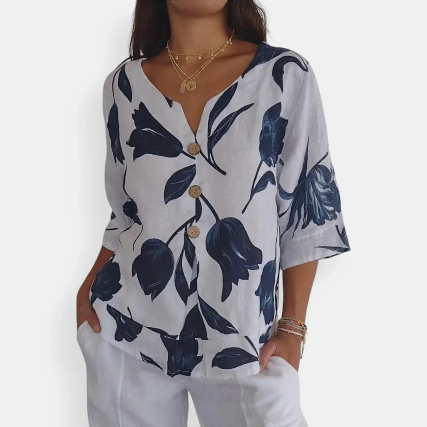 Fiora | Blusa Floreale Leggera