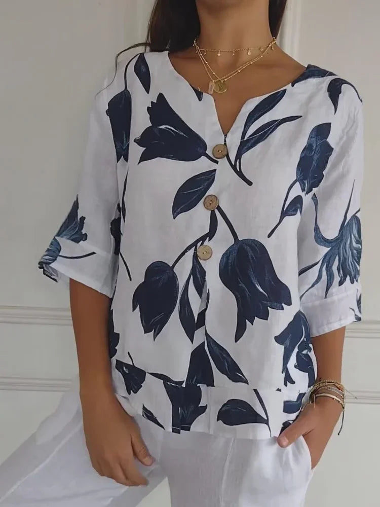 Fiora | Blusa Floreale Leggera