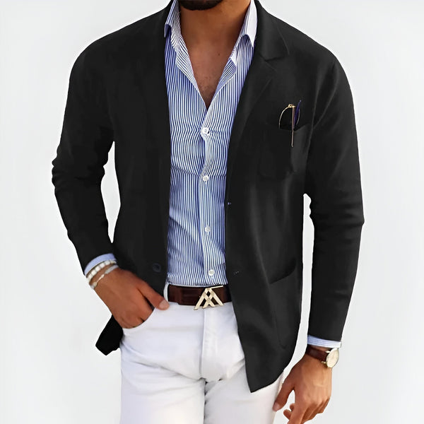 Giacca Uomo Leggera Casual | Ternix Nero