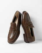 Giovanna | Donna Ortopedici Scarpe Mary Jane in Pelle Marrone
