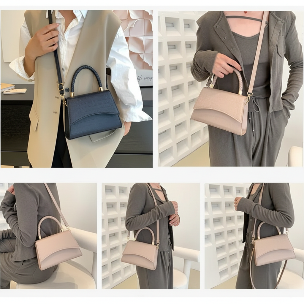 Borsa a tracolla regolabile da donna