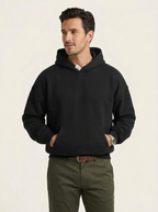 Havor | Felpa Uomo Con Cappuccio Pullover Manica Lunga Tasca Marsupio