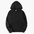 Havor | Felpa Uomo Con Cappuccio Pullover Manica Lunga Tasca Marsupio Nero