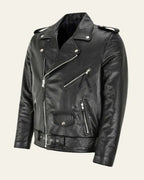 Jake | Giacca da Uomo in Similpelle Moto Biker con Cintura