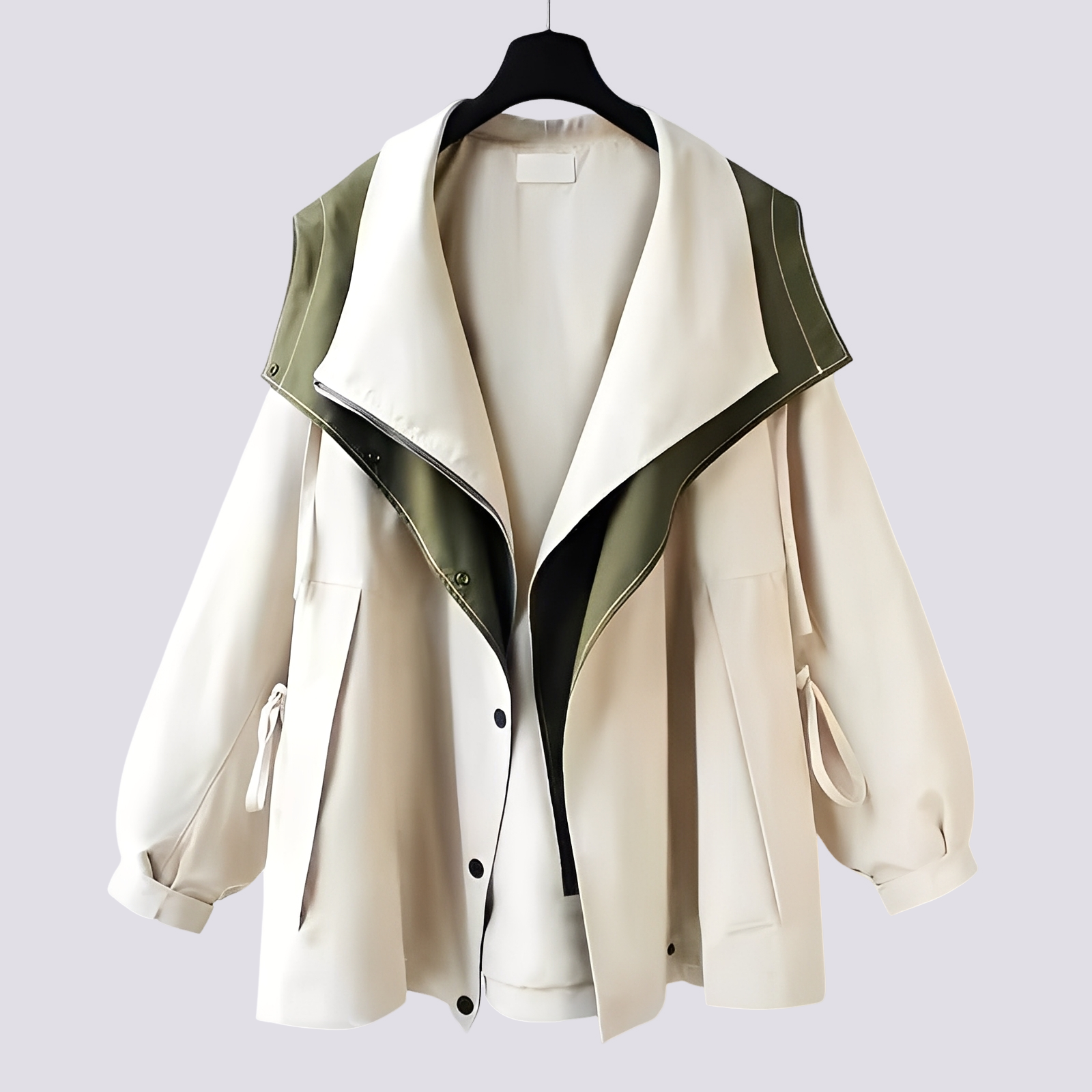 Javira | Cappotto Leggero Idrorepellente Bianco
