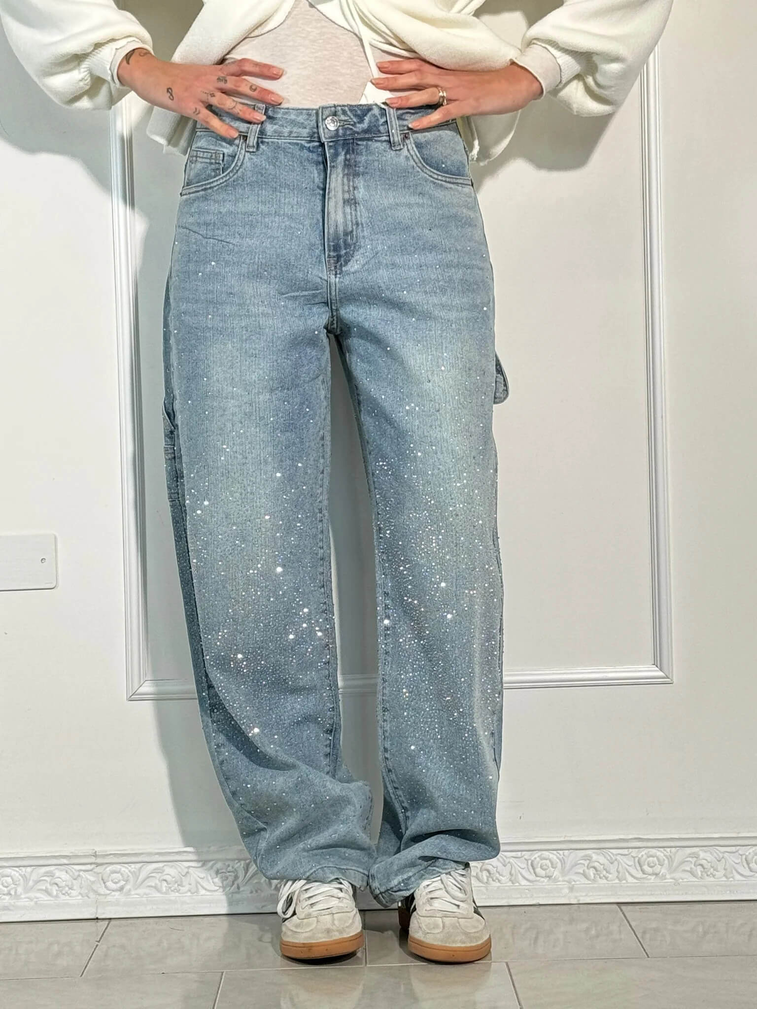 Jeans Baggy Larghe Per Donna | Meliora Azzurro