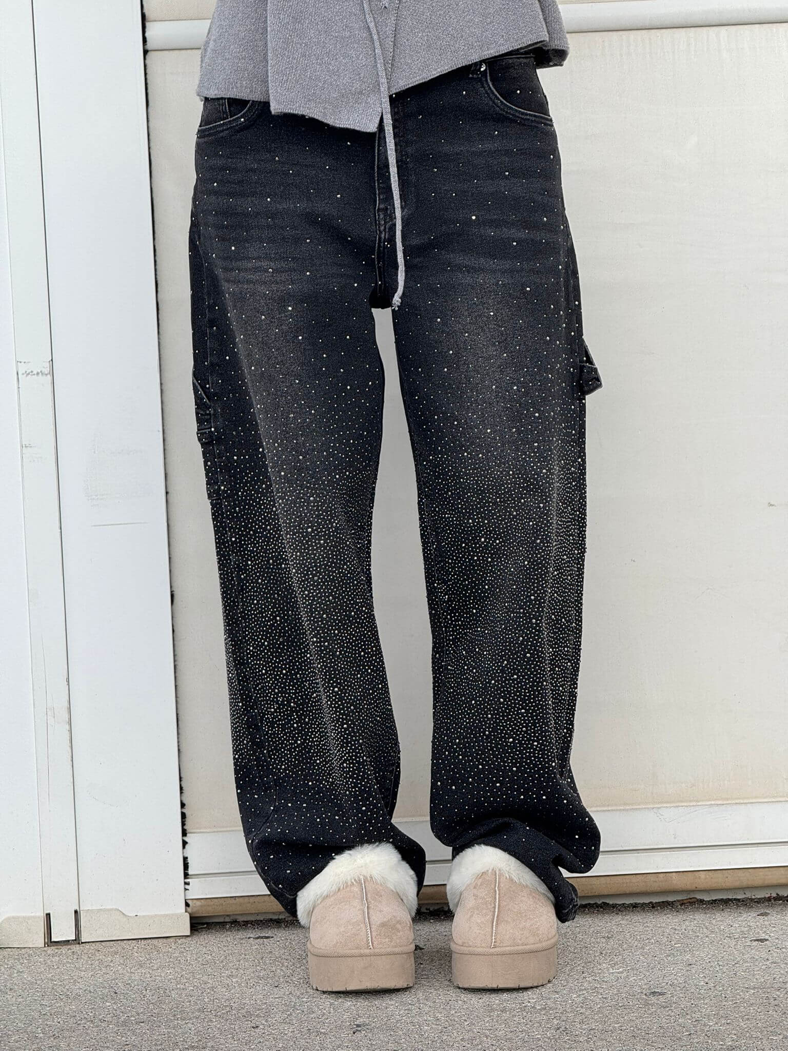 Jeans Baggy Larghe Per Donna | Meliora Nero
