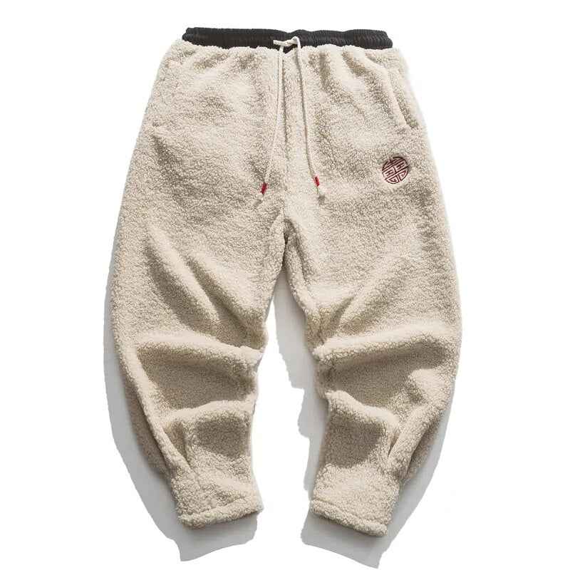 Jordan | Pantaloni Jogger da Uomo in Pile Sherpa Beige