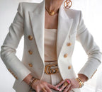 Jovial | Blazer Autunnale Leggero Bianco