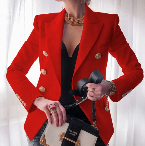 Jovial | Blazer Autunnale Leggero Rosso