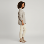 Cardigan da donna con scollo a V, bottoni frontali e vestibilità comoda
