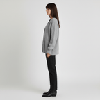 Cardigan da donna con scollo a V, bottoni frontali e vestibilità comoda