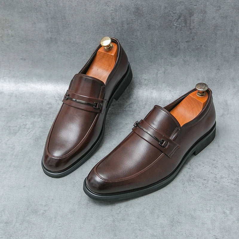 Lorenzo | Scarpe Eleganti in Pelle Per Uomo Mocassini Morsetto