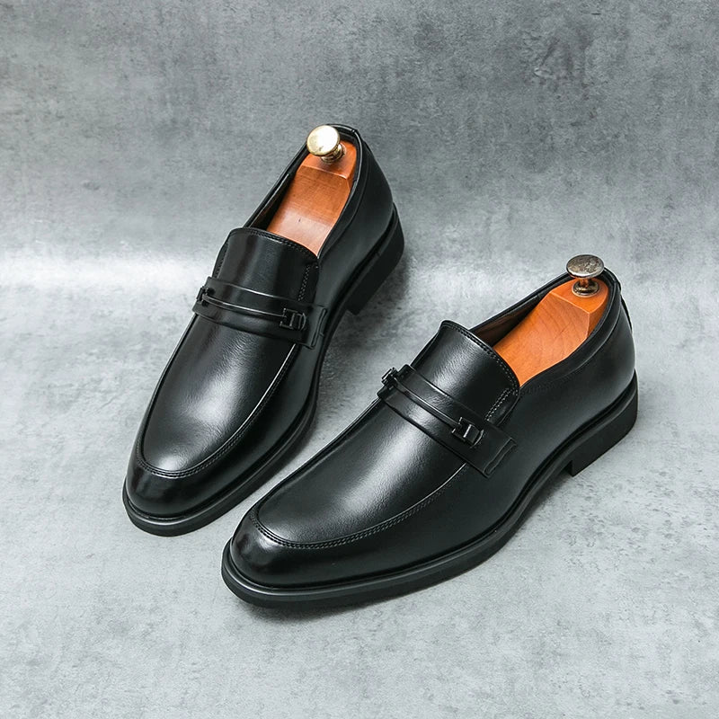 Lorenzo | Scarpe Eleganti in Pelle Per Uomo Mocassini Morsetto