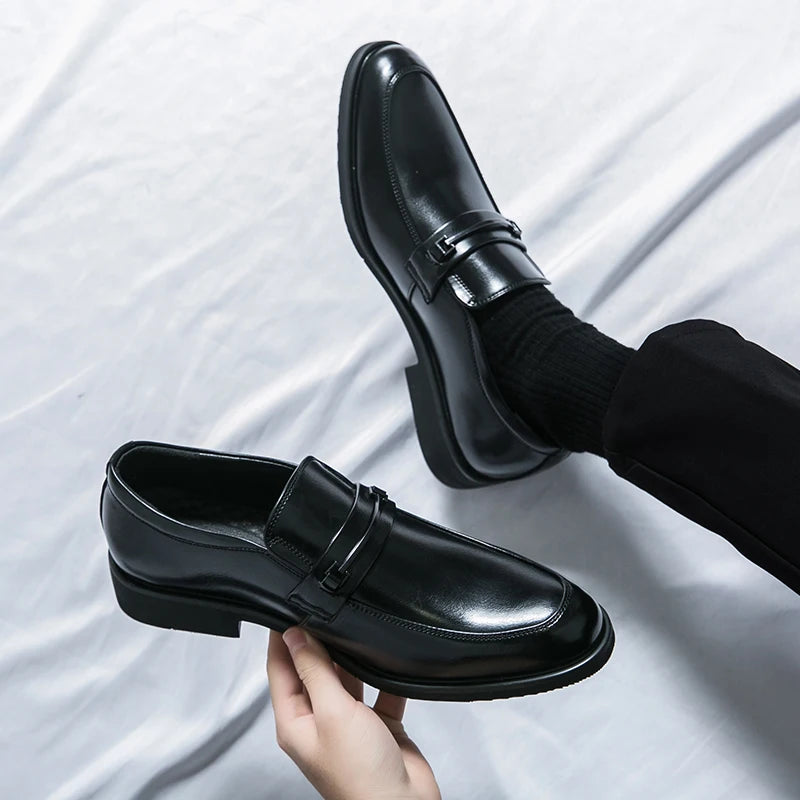 Lorenzo | Scarpe Eleganti in Pelle Per Uomo Mocassini Morsetto