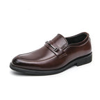 Lorenzo | Scarpe Eleganti in Pelle Per Uomo Mocassini Morsetto Marrone
