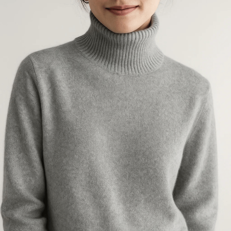 Maglia Dolcevita Morbida Collo Alto Per Donna | Lunara
