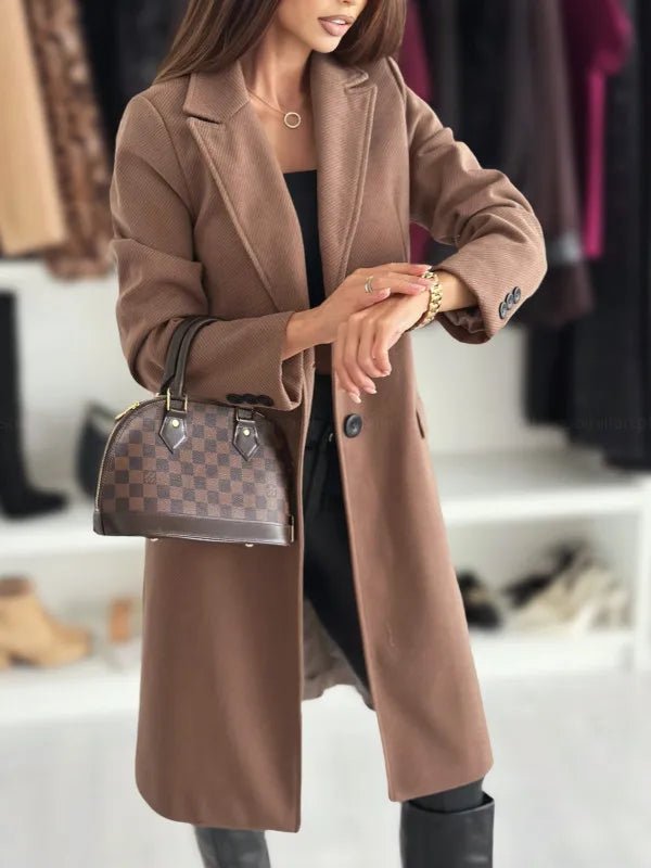 Lungo Cappotto Elegante per Donne | Valeria Marrone