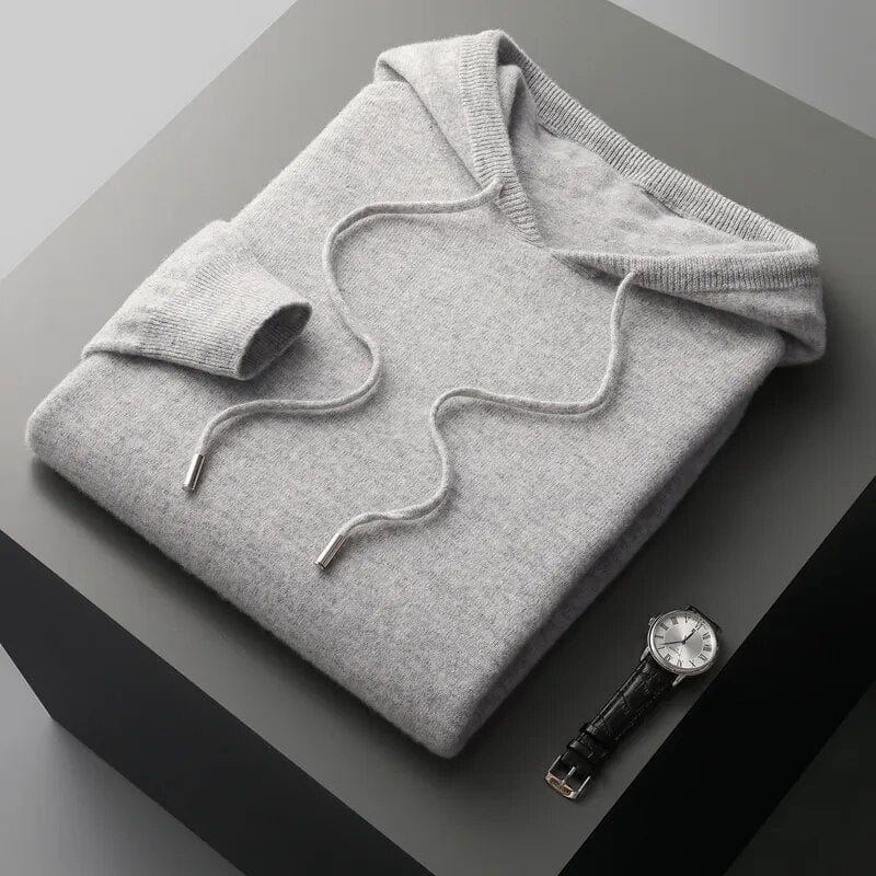 Maglione in Cashmere per Uomo | Pietro Grigio Scuro