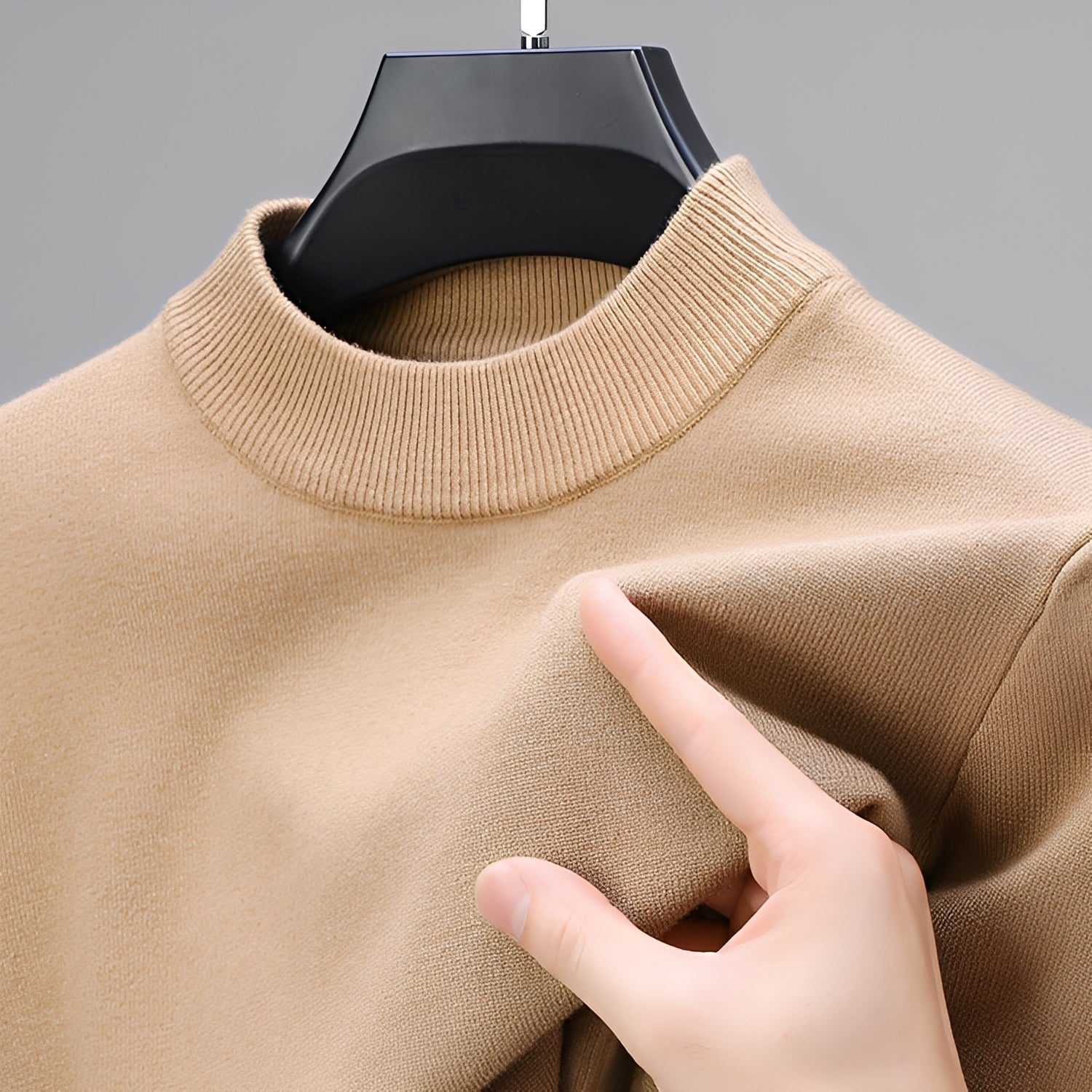 Maglione Casual Elegante Per Uomo | Vintor Khaki