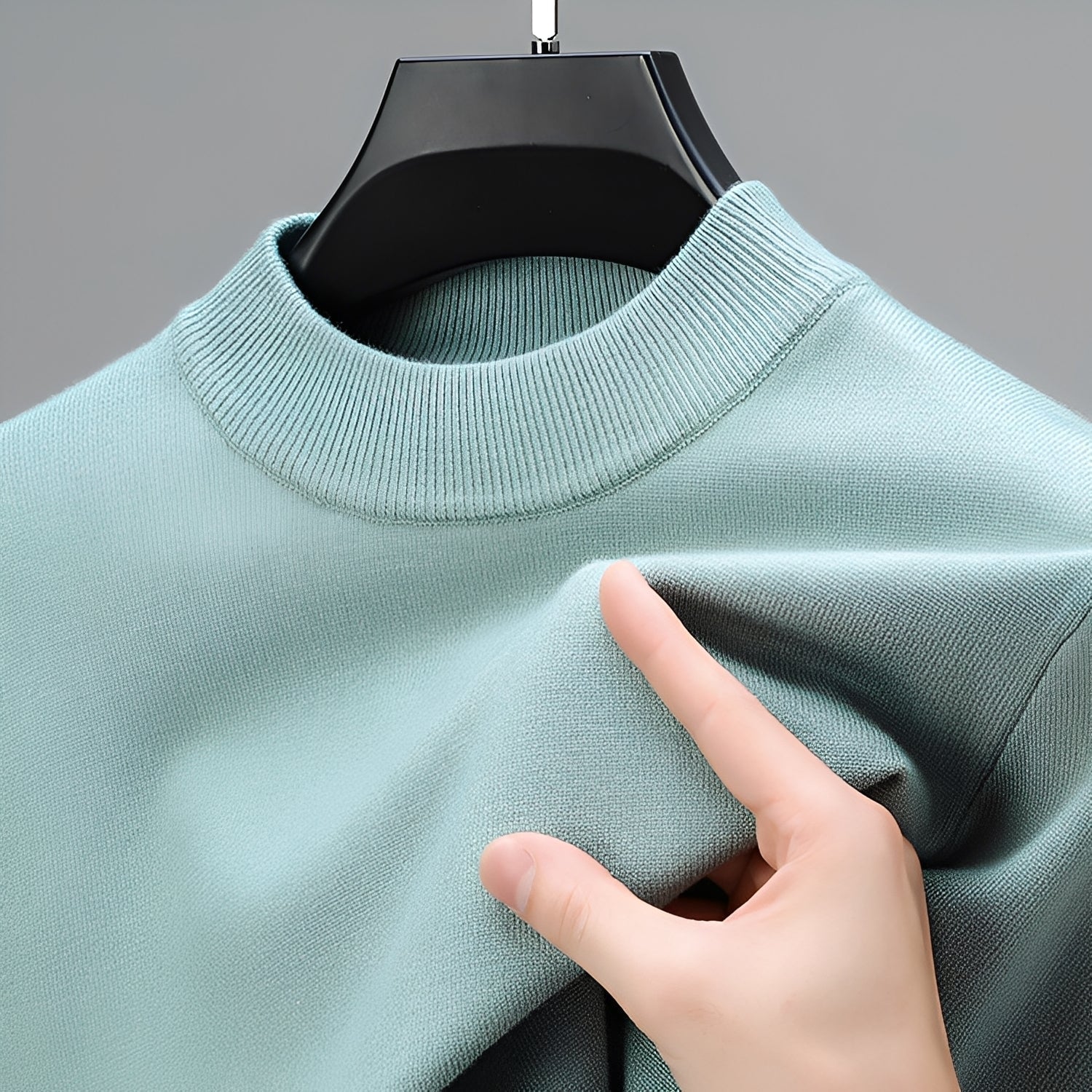 Maglione Casual Elegante Per Uomo | Vintor Verde