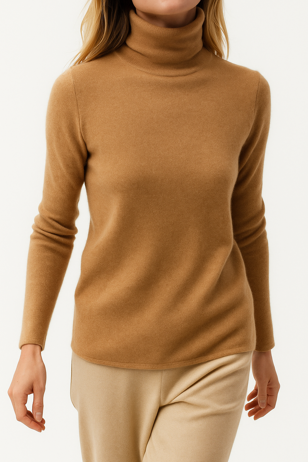 Maglione Dolcevita Donna in Lana Morbida | Chiara