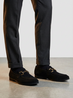 Marlo | Loafers Uomo Mocassini in Pelle Scamosciata