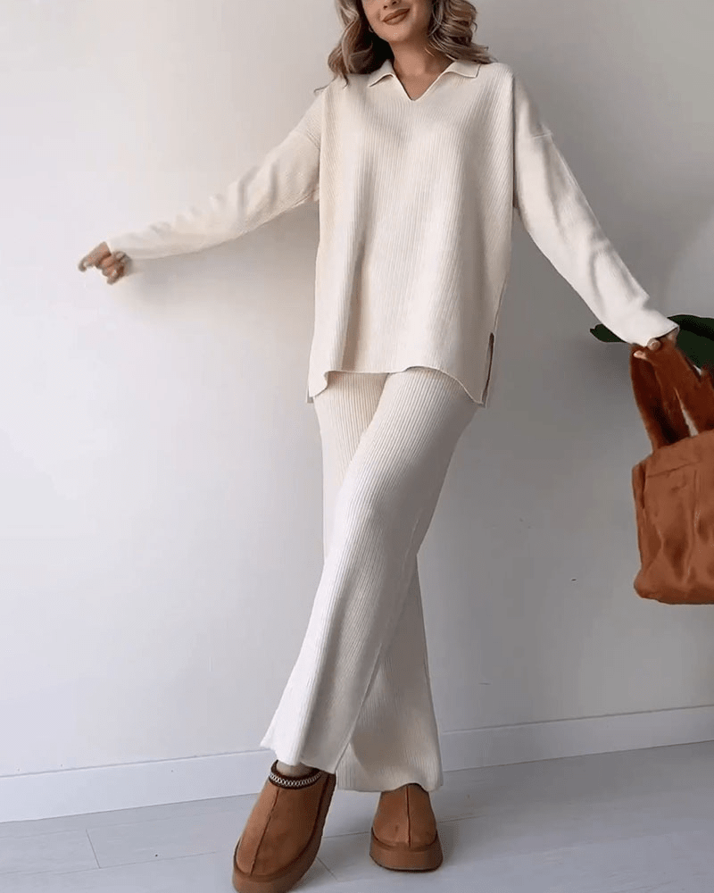 Marta | Set Due Pezzi Con Top e Pantaloni
