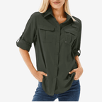 Mavina | Donna Maglia Da Trekking Leggera Maniche Lunghe