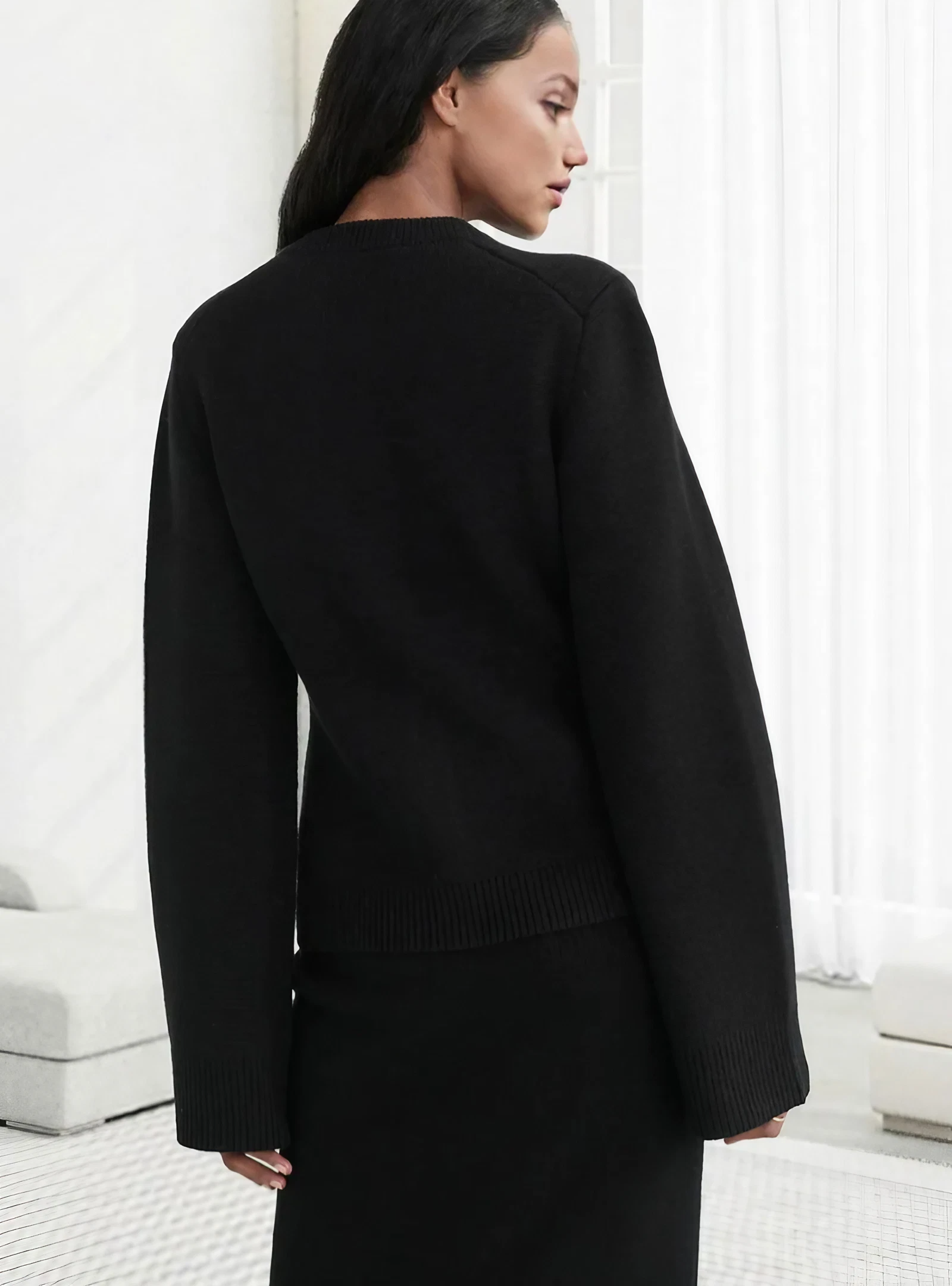 Morbido | Cardigan Con Bottoni Autunnale