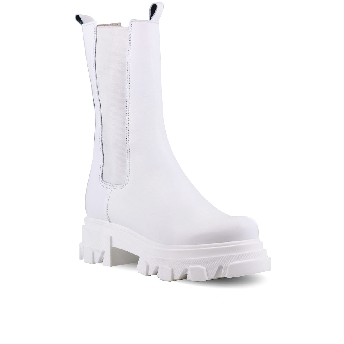 Nivra | Stivali Chelsea Alti In Pelle