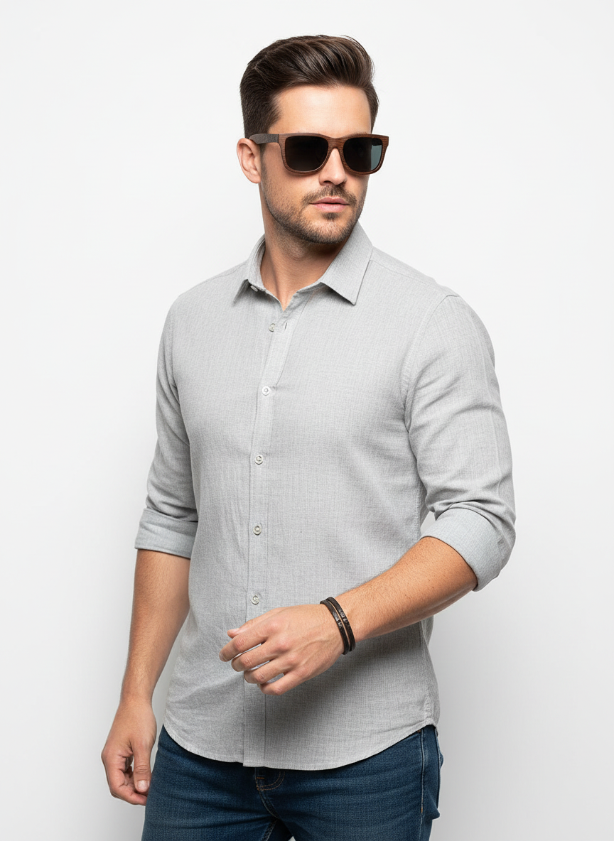 Orio | Uomo Occhiali da Sole Polarizzati Montatura Bambù Incisa 8
