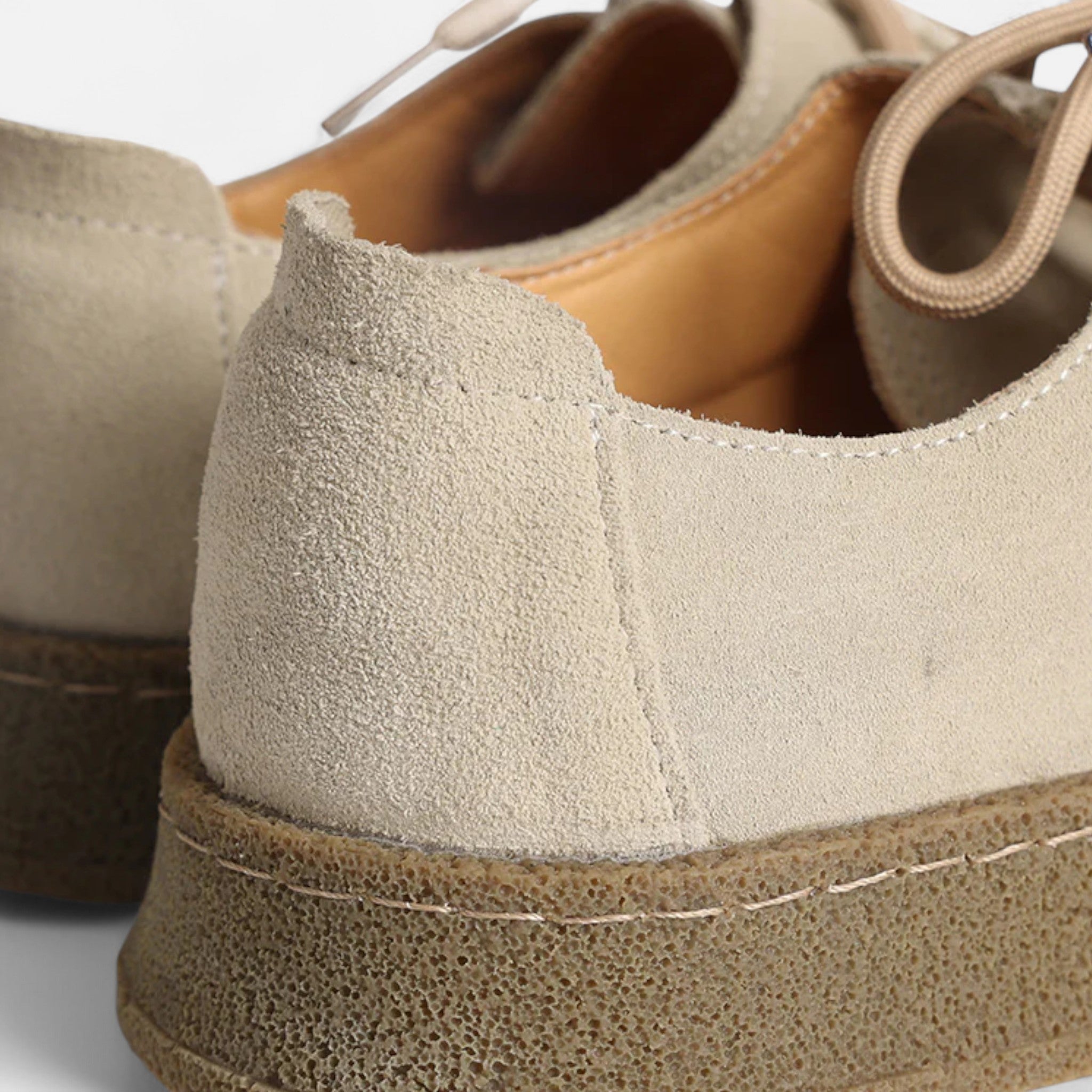 Orlen | Mocassini Uomo Scarpe Oxford in Pelle Scamosciata Marroni 8