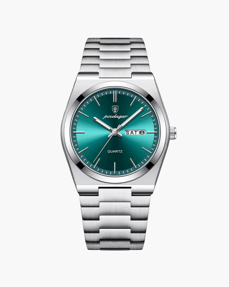 Orologio Uomo Quarzo Acciaio Inox | Marbella Smeraldo Regolabile