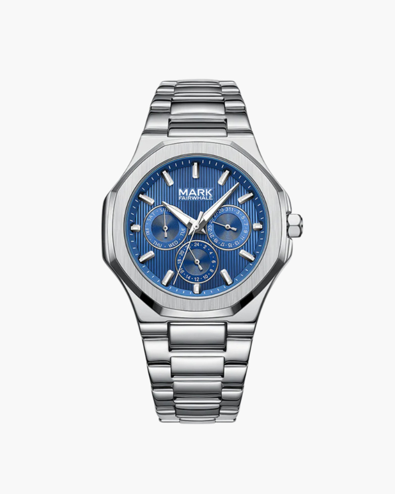 Orologio in Acciaio Inossidabile per Uomini | Tokuya Blu Regolabile
