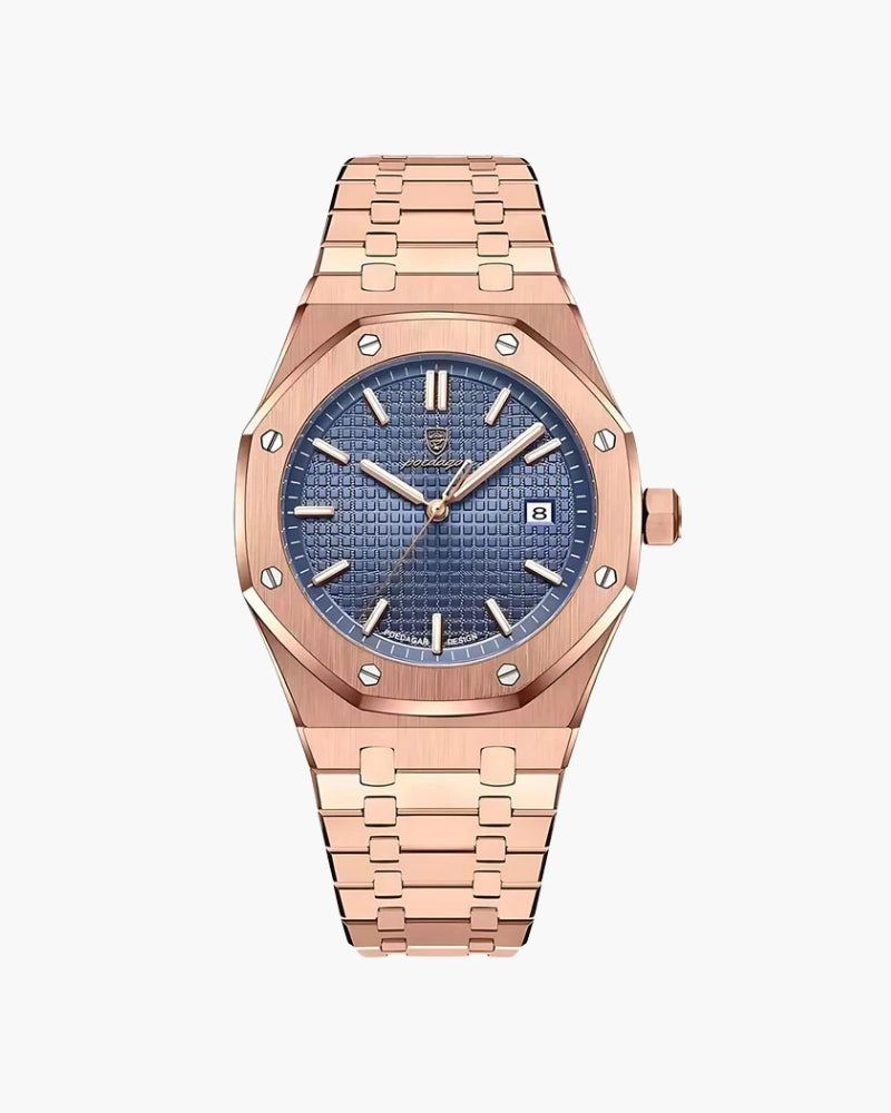 Orologio Uomo Acciaio Inox Analogico | Elitron Blu Regolabile