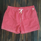 Panta | Pantaloni Corti a Righe Marittime Rosa