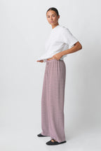 Panta | Pantaloni Coulisse Stampa Righe Orizzontali