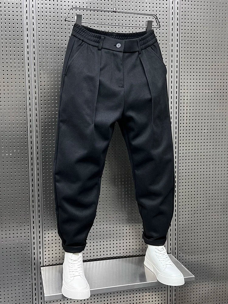 Pantaloni Da Uomo Per Ufficio Lavoro | Armando Nero